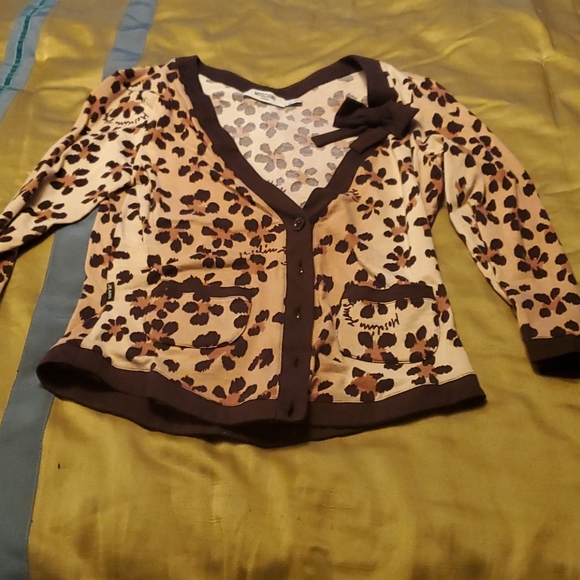 Moschino leopard print cardigan - Picture 2 of 11